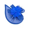 DRESHOW Fascinator Hats for Women Pillbox Hat with Veil Headband