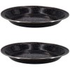 Quickdraw 2 x Enamel Camping Plates – Durable 24cm Lightweight
