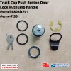 Trimark Truck Cap Push Button Door Lock and Latch