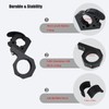 Shovel Holder & Tool Mount Rubber Clamps 1-1/7" to 1-3/7",