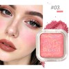Baked Highlighter Blush, Luminous Cheek Colour, Shimmer Blush Makeup