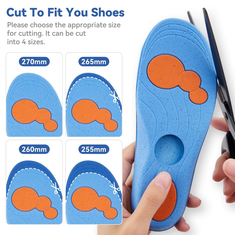 for AirTag Insole [1st & 2nd Generation] Moisture Wicking Insoles