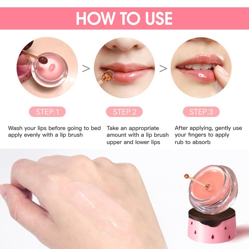 Asheyya 3 PCS Honey Lip Balm, Honeybalm Uk Lips with