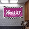 LCFhome Hoosier Racing Tire Flag banner flag (3x5ft,Heavy Duty, Durable