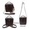 Messenger Bag Leather Retro Briefcase Steampunk Crossbody Shoulder Purse Satchel