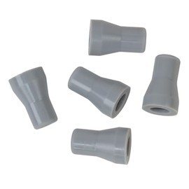 Silicone Snap-On Saliva Ejector (SE) Tips Adaptor Pkg. 5 Gray Autoclavable