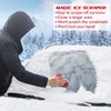 Magical Car Ice Scraper with Funnel,2 Pack Cone Windshield Ice