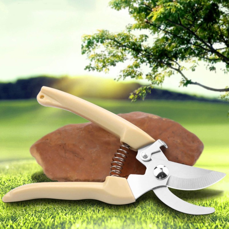 2PC Stainless Steel Pruning and Cutting Multifunctional Horticultural Scissors Orchard