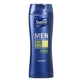 Suave Men Champú, Acondicionador Y Gel De Ducha 3 En 1 Aroma