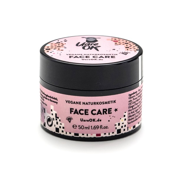 U are OK Face Care | milde Gesichtscreme | Gesichtpflege für Damen | vegane Naturkosmetik | 50ml