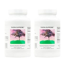 Supreme Nutrition Thera Supreme, Pure Herbal Combination Vegetarian Capsules (130 Count (Pack of 2))