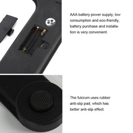 Yinhing High Precision Weighing Scales, Portable Electric Bathroom Scales With Large Backlit Display - Digital Scale Body Weight Analyzer(Red)