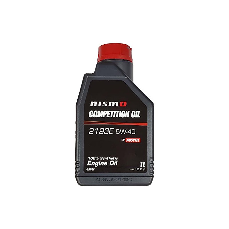 Motul NISMO Competition Engine Motor Oil 2193E 5W40 1L (104253)