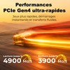 LinkMore XE400 Pro 256GB M.2 2280 NVMe SSD, PCIe Gen4