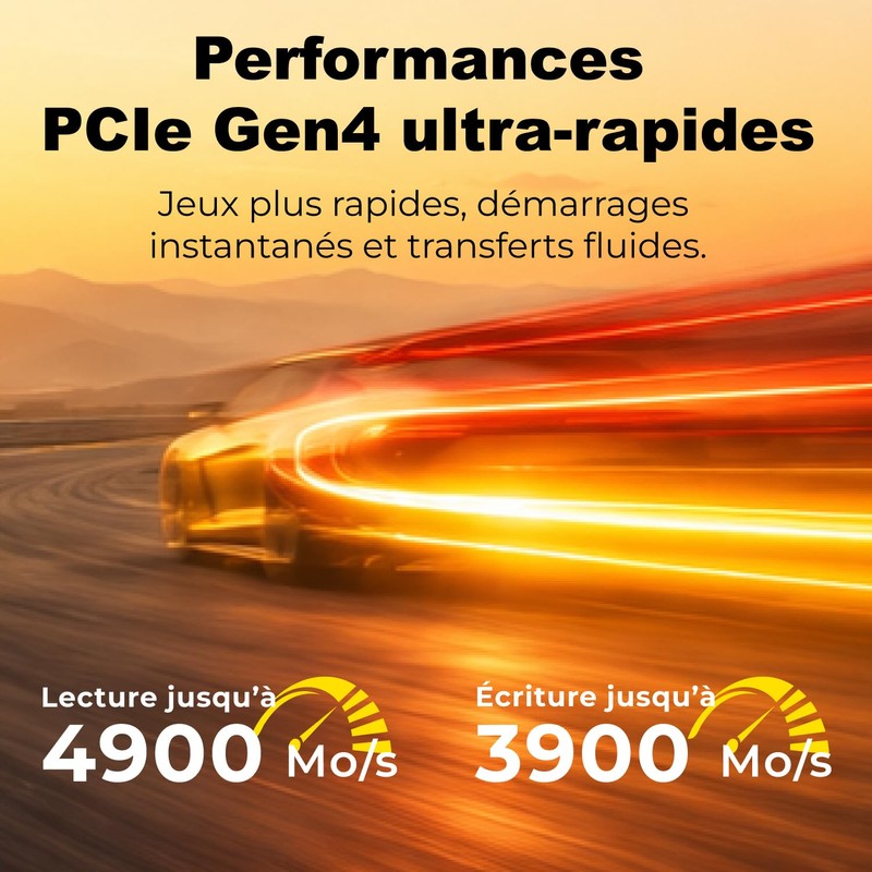 LinkMore XE400 Pro 256GB M.2 2280 NVMe SSD, PCIe Gen4