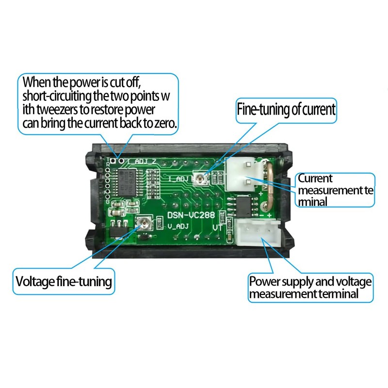 Holy Feather High Precision Digital Voltmeter - Reliable Voltage Tester