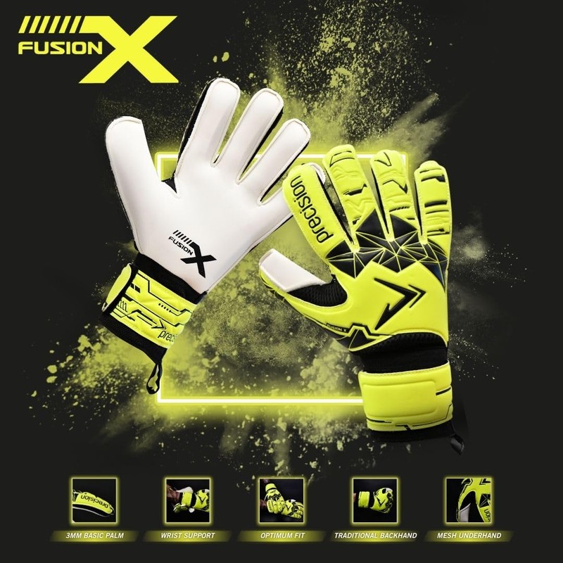 Precision Training Fusion X Flat Cut Essential Football Junor Goalkeeper