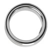 Smart Health Ring Silver Pedometer Waterproof Body Temperature Monitoring Sleep