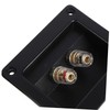 TEHAUX Loudspeaker Terminal Connector Way Dual Wiring Junction Box for