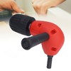 90° Angle Adapter Round Shank Right Angle Extension Chuck Attachment