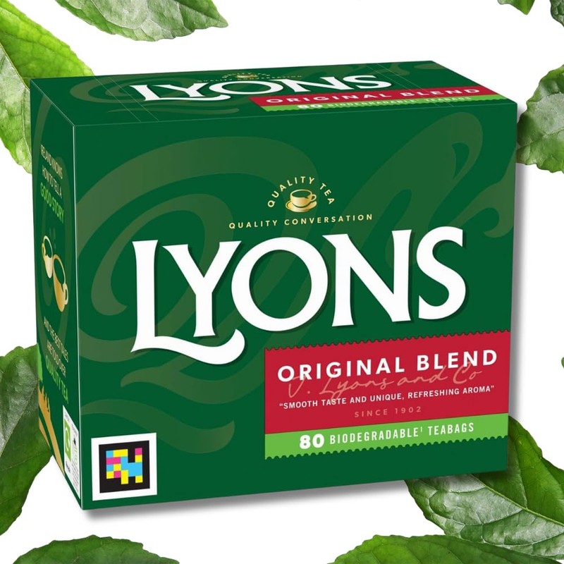 Lyons Original Blend Irish Tea Bags Smooth Taste and Unique