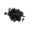 Motoforti 100 Pcs Car 8mm Hole Plastic Rivet Fender Bumper