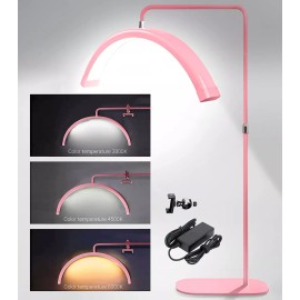 LAMPARA Lámpara Media Luna Para Extensiones De Pestañas Microblading