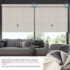 WEFFORT Motorized Blind,Work with Homekit Thread-Enabled, 100% Blackout Smart Shades