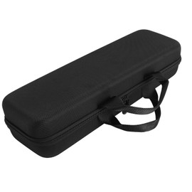 Hair Straightener Hard Case Thickened Black Nylon EVA Waterproof Drop Proof with Mesh Pocket Hair Straightener Storage Case for Airstrait HT01