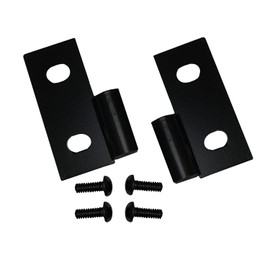 Rugged Ridge | Soportes de bisagra de Puerta, Inferior, Negro, 11202.03 | Compatible con Jeep CJ 1976-1986; Jeep Wrangler YJ/TJ 1987-2006
