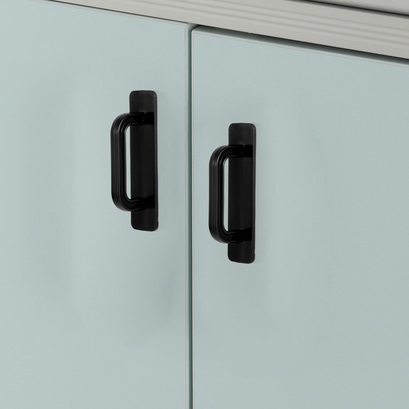 Aeaocvo 2 Pack Adhesive Handles, Stick on Cabinet Handles, No