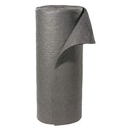 SpillTech GRF150H Polypropylene Universal FineFiber Heavyweight Mat Roll, 150' Length x 30" Width, Gray