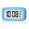 Digital LED Snooze Alarm Clock Bedside Time Temperature Day/Night Desktop