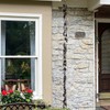 8.5 FT Rain Chain, Leaves Rain Chains for Gutters and