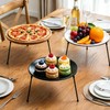 Pizza Stand, 4 Pack Pizza Rack for Party, Slant Design