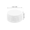 BESPORTBLE 20 Pack PVC Pipe End Cap Plug Leakproof Sprinkler
