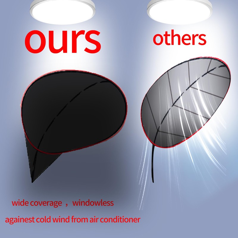 65"Comastbo office cubicle desk shade,designed for light sensitive workers,idea for