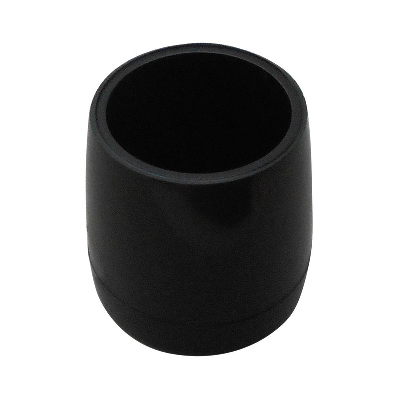 Hikari BE-8-242 BK Rose Chair Leg Cap Pipe 0.9 inch