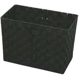 アイリスオーヤマ カラーバスケット 深型 ブラック 幅38×奥行26×高さ26㎝ CBK-38D