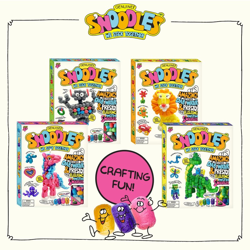 Schylling S'Noodles - Creative Building Kit - Just Add Water