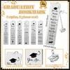 Chiisong 12 Pcs Class of 2025 Graduation Bookmark Gifts for