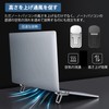 ZiSyouMa Laptop Stand, 2-Pack, 3-Level Adjustment, Foldable, Stick-on Type, Laptop