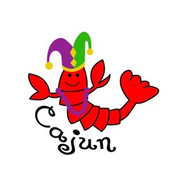 CafePress MARDI GRAS CAJUN CRAWFISH Memory Keepsake Jewelry Box, 5"x5"x3.75"