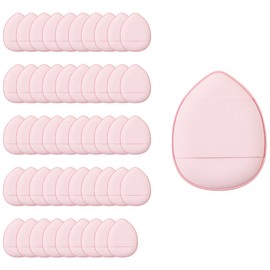 Mirrorbell Makeup Mini Finger Puff, 50 pieces, Pink / 미러벨 메이크업 미니 핑거 퍼프, 50개, 핑크