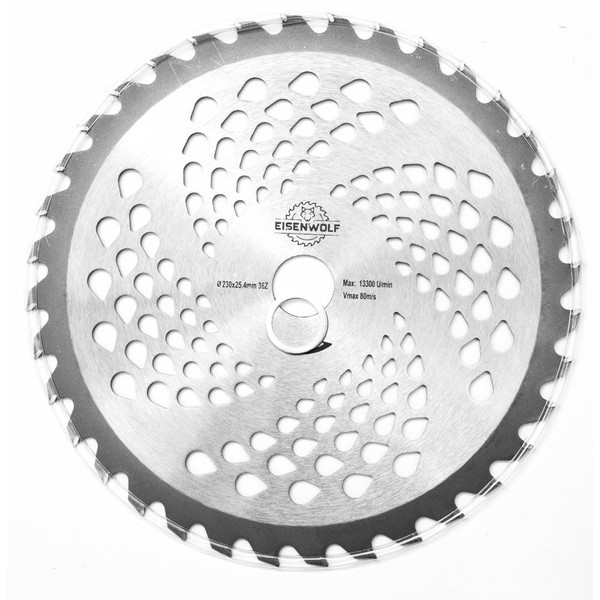 230 x 25.4 mm cutting blade for circular saws, brush