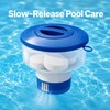 Floating Pool Chlorine Tablet Dispenser for Water Care – Adjustable