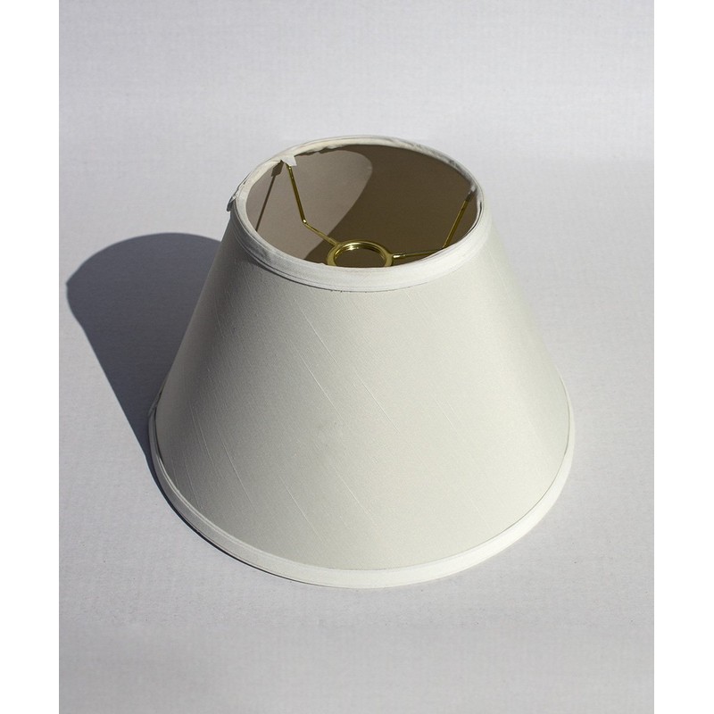 6x12x8 Threaded UNO Downbridge Lampshade White - Perfect for DownBridge