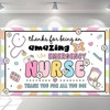 Ticuenicoa Emergency Nurse Thank You Banner 70.8x43.3 Inch - Colorful