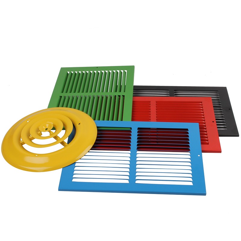 16" X 16" Steel Return Air Grilles - Sidewall and