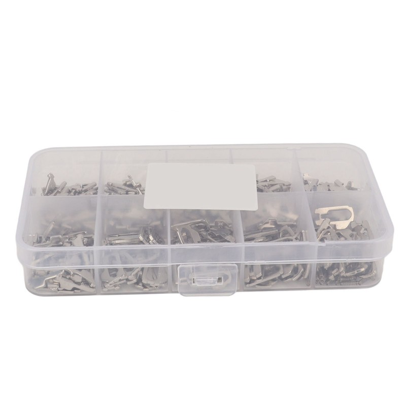 380 Pcs Car Lock Reed Stainless Steel Car Locking Plate